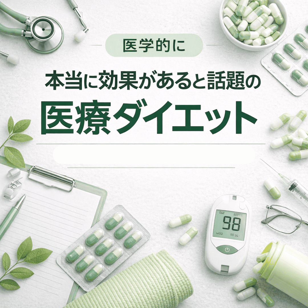 医学的に本当に効果があると話題の医療ダイエット